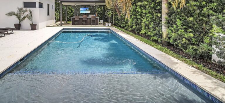 inground pool in miami